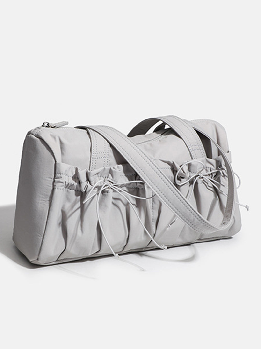 Women's Solid Traveler Sling Bag-Grey
