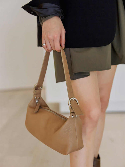 Chic - Solid Brown Bag