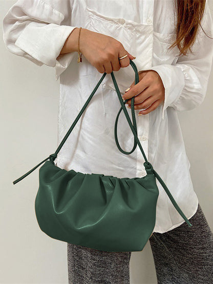 Golden Chain Sling Bag- Green