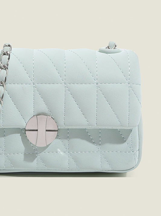 Silver Chain Sling - Green